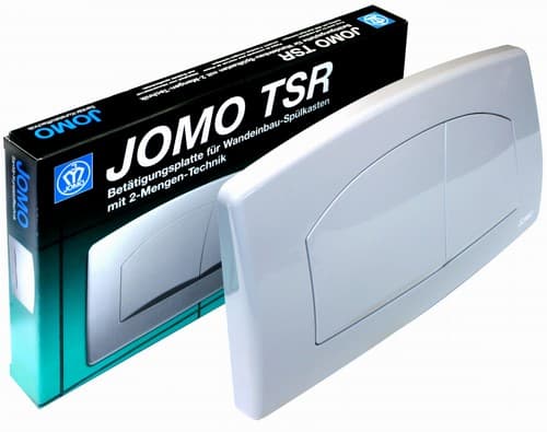 לחצן TSR לבן — חלק לניאגרה סמויה ג'ומו